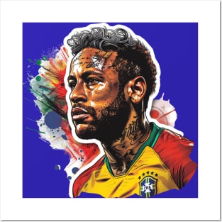 Neymar Posters and Art